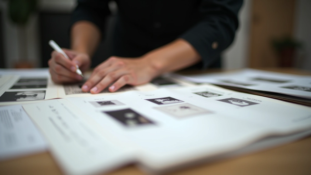Documentación detallada de obra de arte con fotografías profesionales, números de serie y detalles de conservación